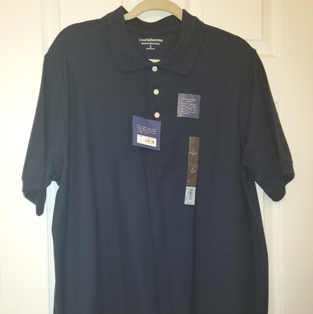 Men's short sleeve polo shirt